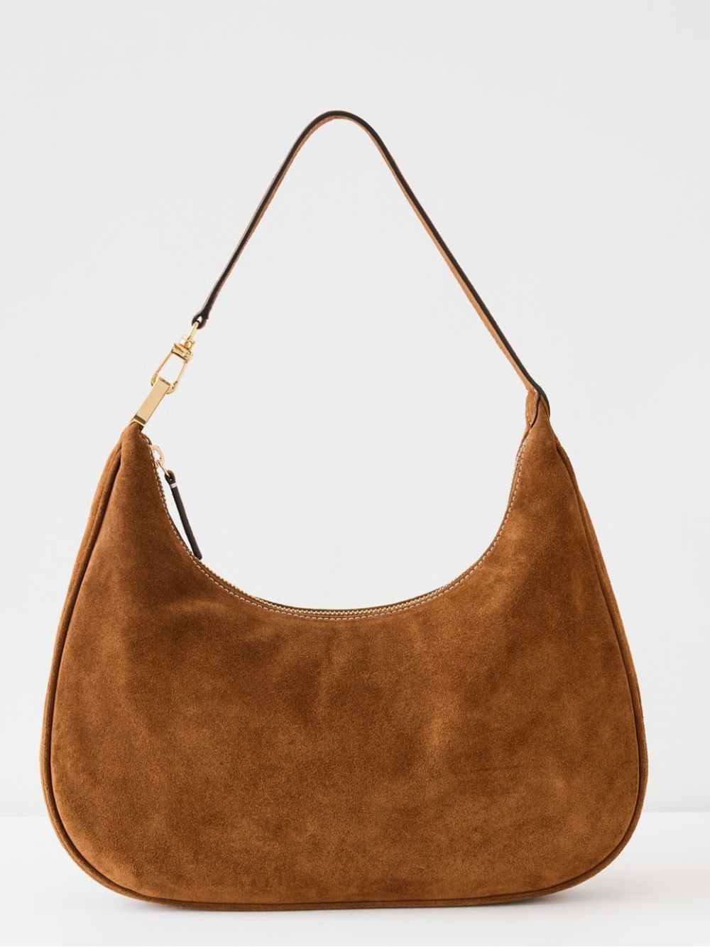 STAUD Sylvie suede shoulder bag